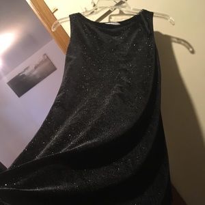 Velour vintage sparkle dress